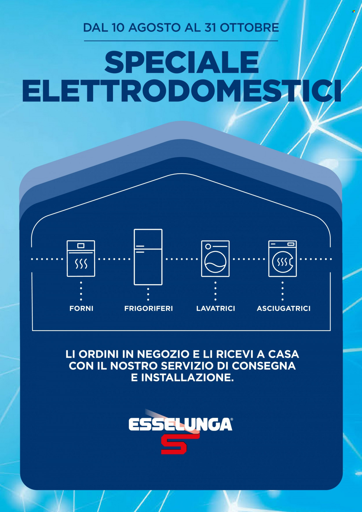 Volantino Esselunga - 10/8/2023 - 31/10/2023. Pagina 1