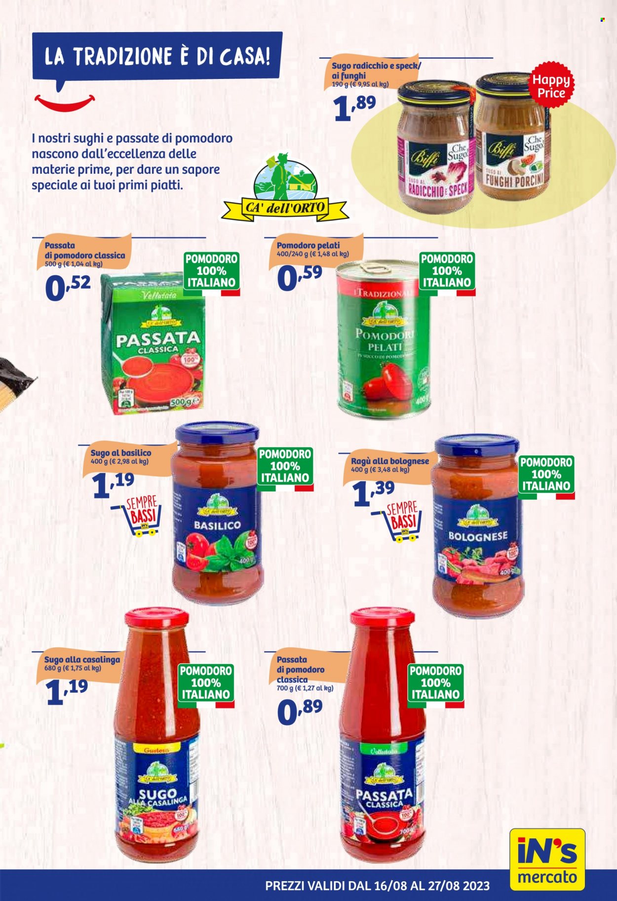 Volantino iN's Mercato - 16/8/2023 - 27/8/2023. Pagina 11