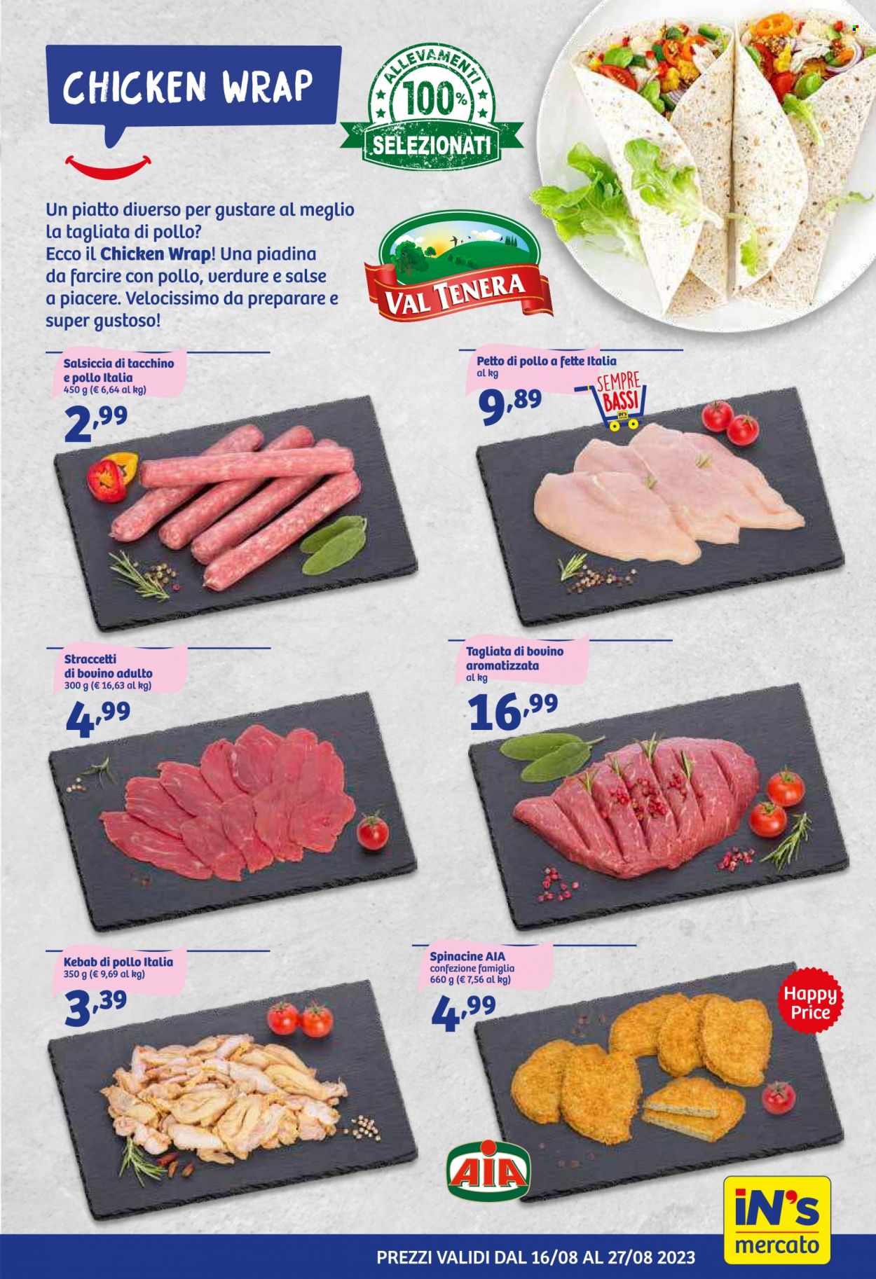 Volantino iN's Mercato - 16/8/2023 - 27/8/2023. Pagina 13