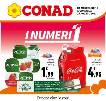 Angebote Conad - 16.8.2023 - 27.8.2023.