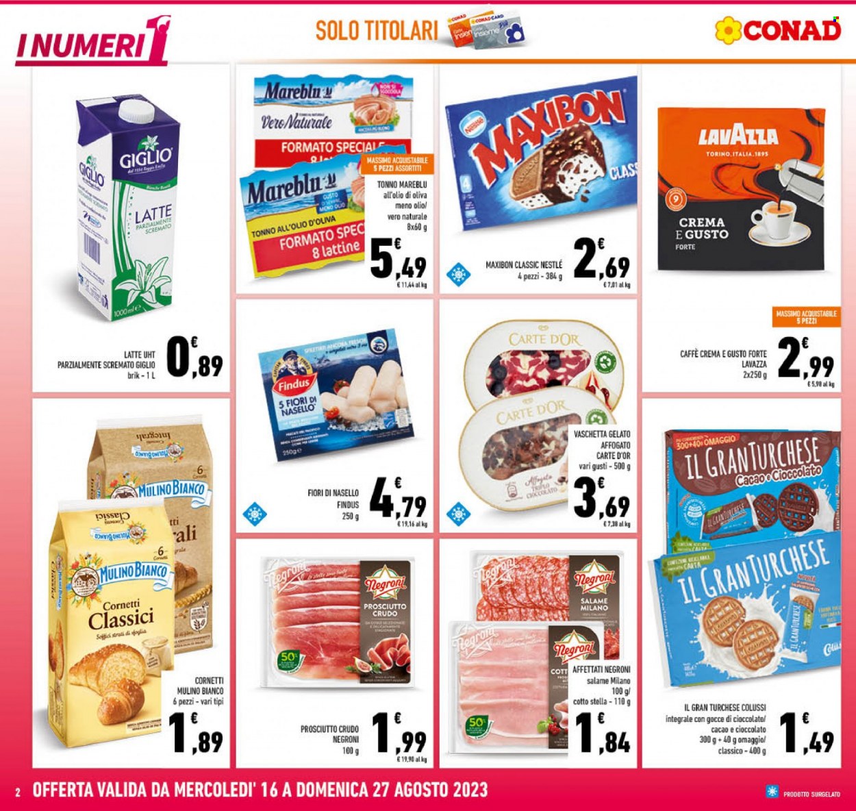 Volantino Conad - 16/8/2023 - 27/8/2023. Pagina 2