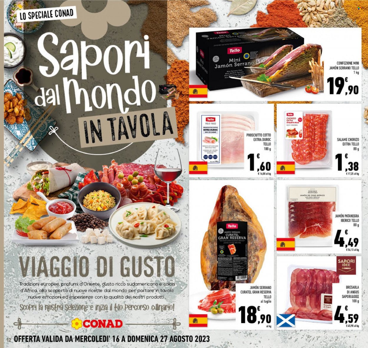 Volantino Conad - 16/8/2023 - 27/8/2023. Pagina 12