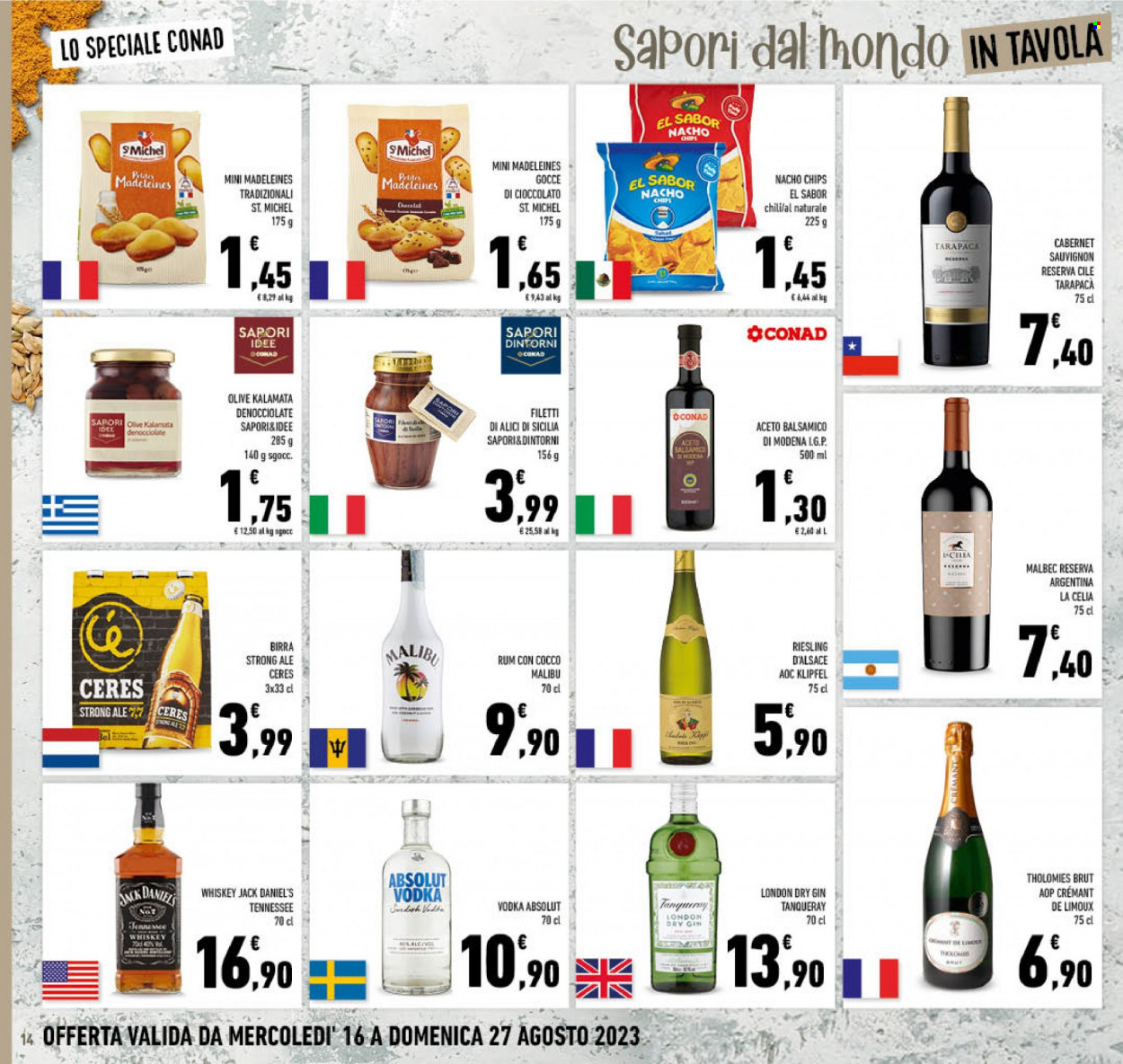 Volantino Conad - 16/8/2023 - 27/8/2023. Pagina 14