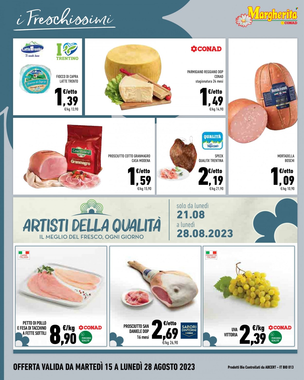 Leták Margherita Conad - 15.8.2023 - 28.8.2023. Strana 6