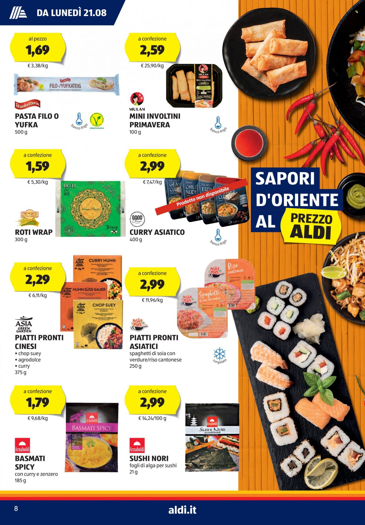 Volantino Aldi - 21/8/2023 - 27/8/2023. Pagina 8