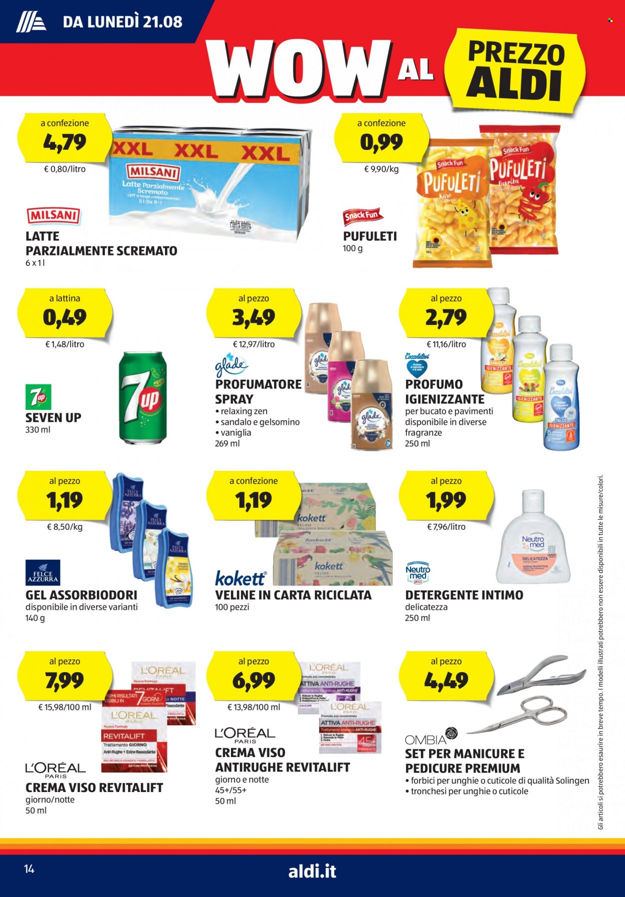 Volantino Aldi - 21/8/2023 - 27/8/2023. Pagina 14