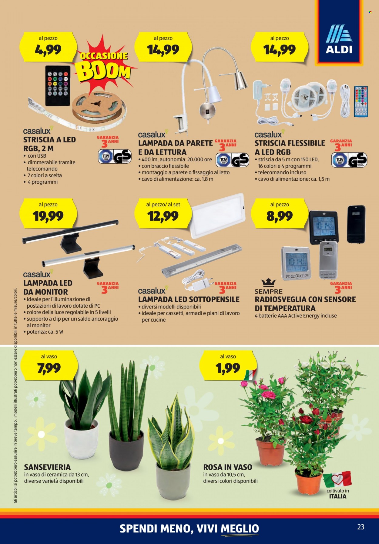 Volantino Aldi - 21/8/2023 - 27/8/2023. Pagina 23