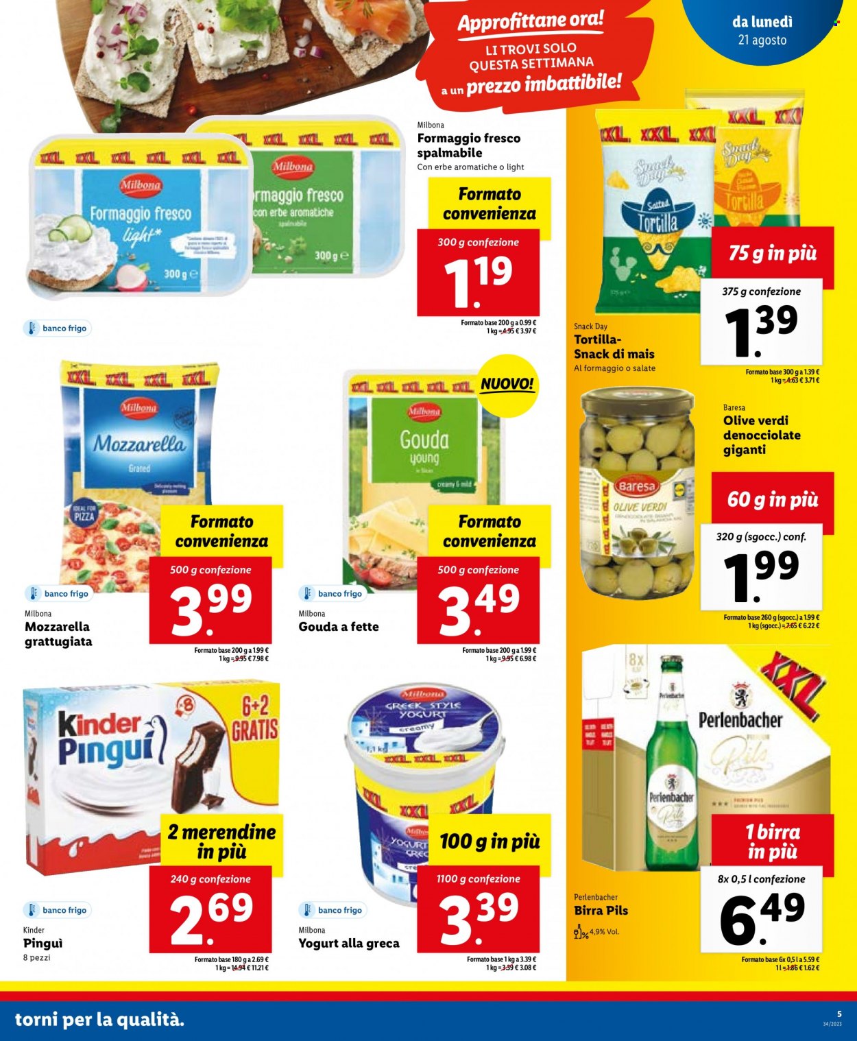 Volantino Lidl - 21/8/2023 - 27/8/2023. Pagina 5
