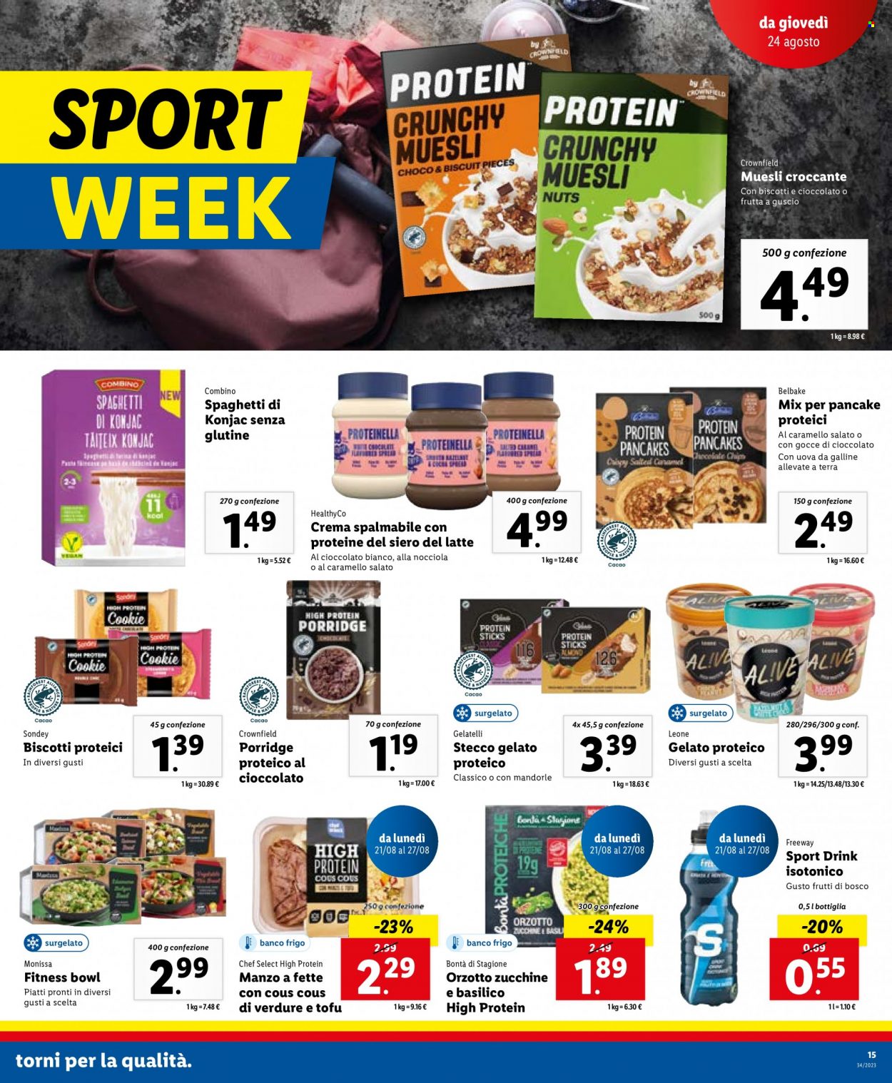 Volantino Lidl - 21/8/2023 - 27/8/2023. Pagina 15