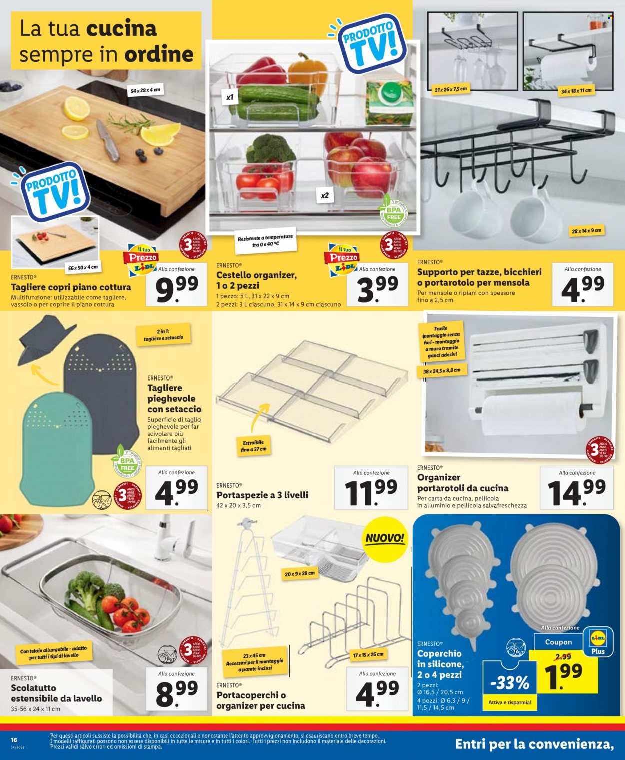 Volantino Lidl - 21/8/2023 - 27/8/2023. Pagina 16