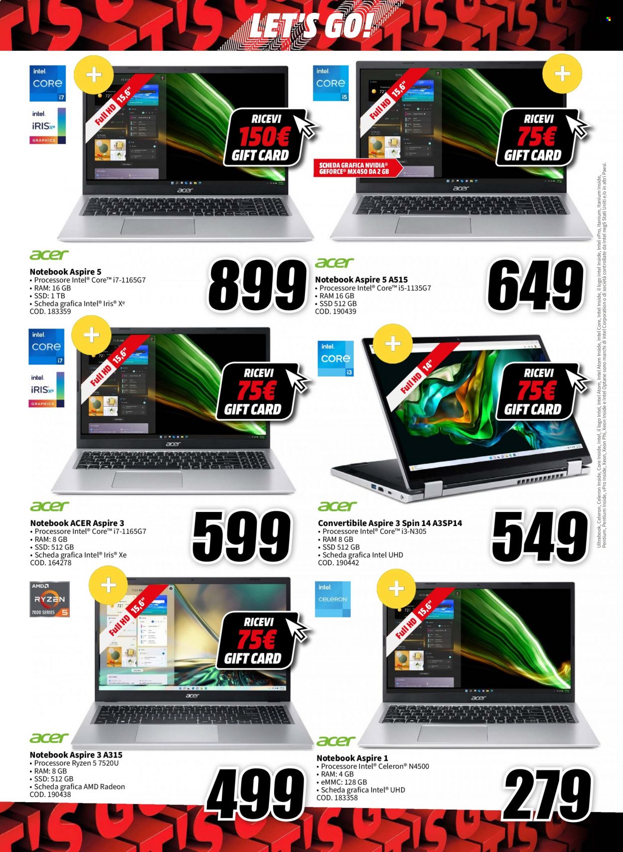 Volantino MediaWorld - 17/8/2023 - 30/8/2023. Pagina 6