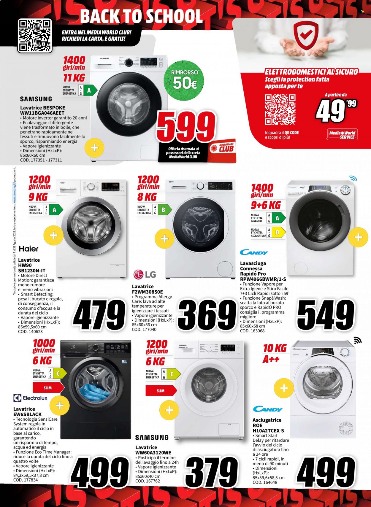 Volantino MediaWorld - 17/8/2023 - 30/8/2023. Pagina 27