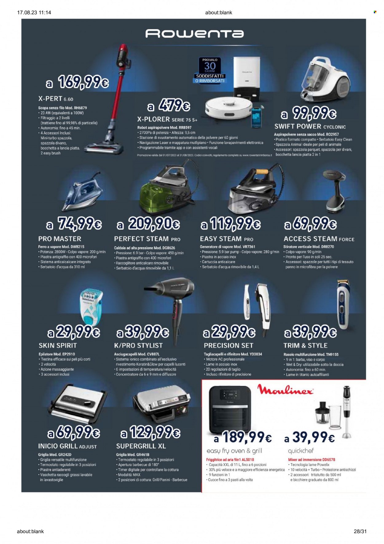 Volantino Unieuro - 17/8/2023 - 24/8/2023. Pagina 28