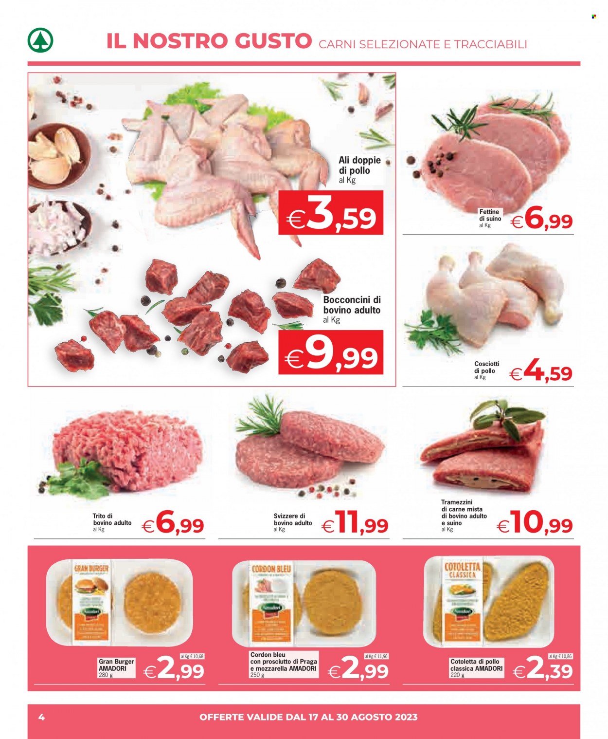 Volantino Eurospar - 17/8/2023 - 30/8/2023. Pagina 4
