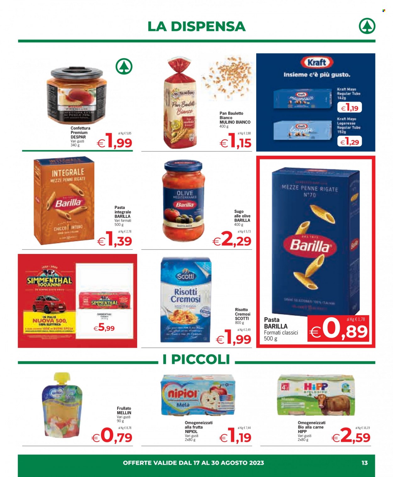 Volantino Eurospar - 17/8/2023 - 30/8/2023. Pagina 13
