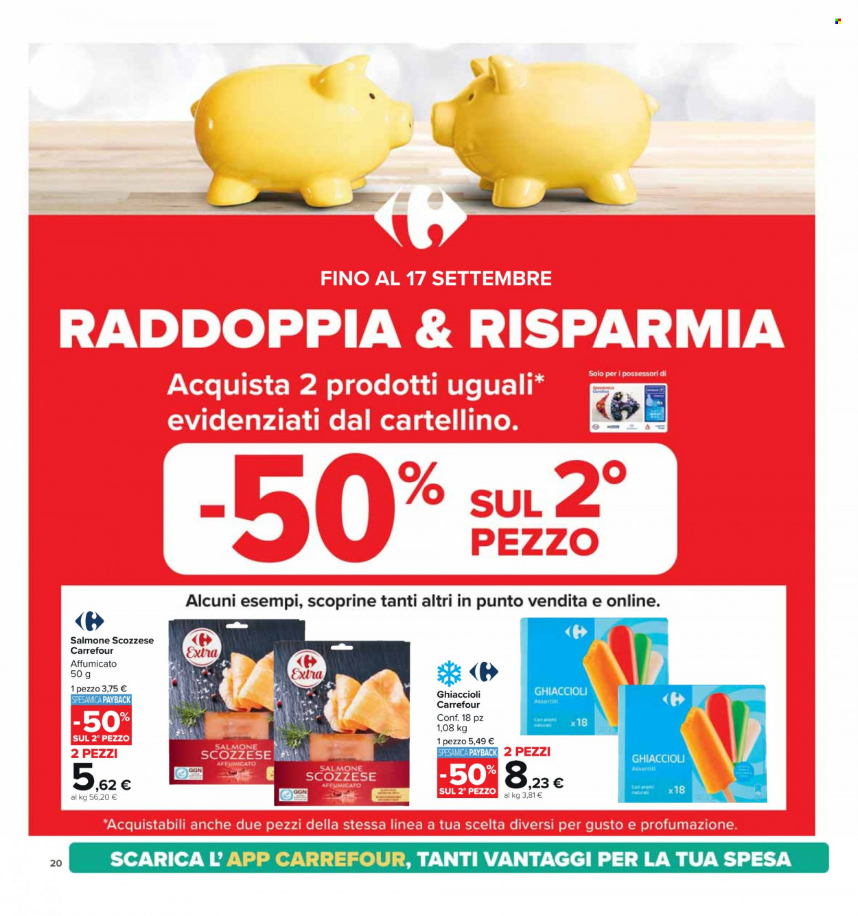 Volantino Carrefour - 21/8/2023 - 31/8/2023. Pagina 20