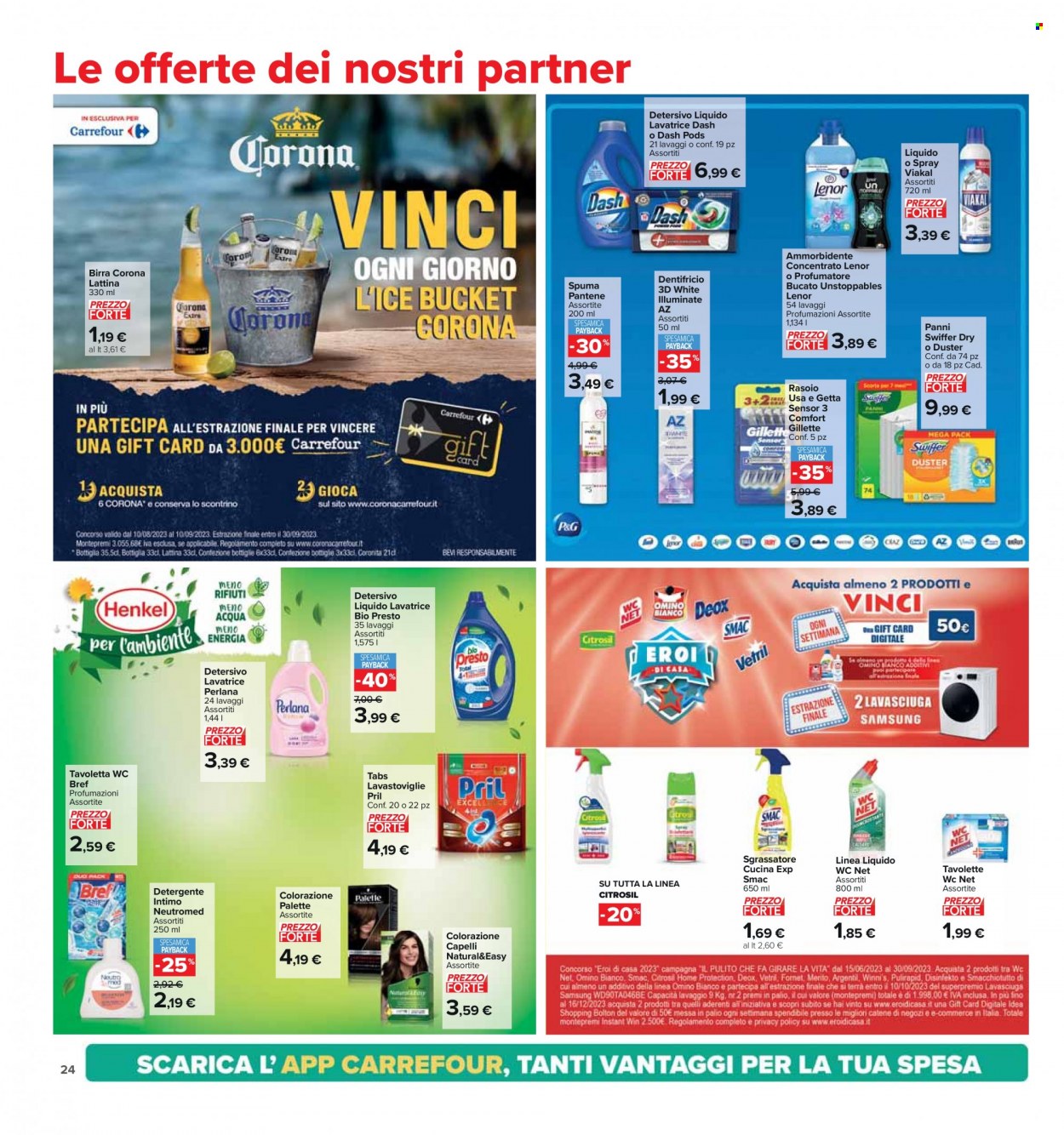 Leták Carrefour - 21.8.2023 - 31.8.2023. Strana 24