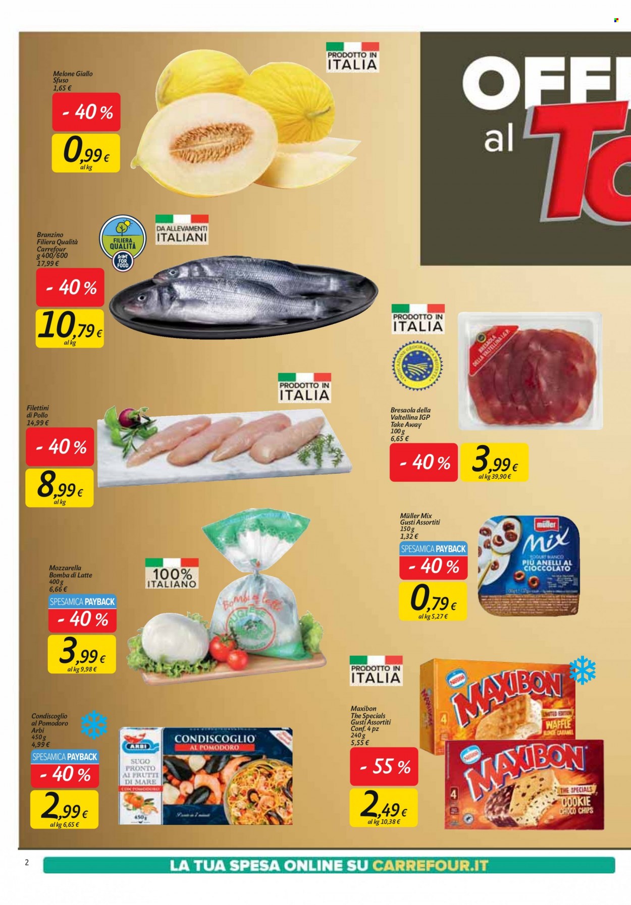 Volantino Carrefour - 21/8/2023 - 31/8/2023. Pagina 2