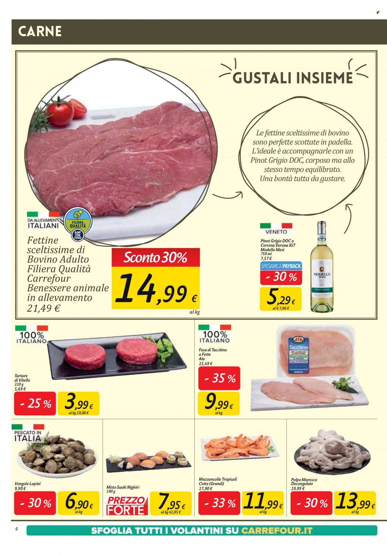 Volantino Carrefour - 21/8/2023 - 31/8/2023. Pagina 4