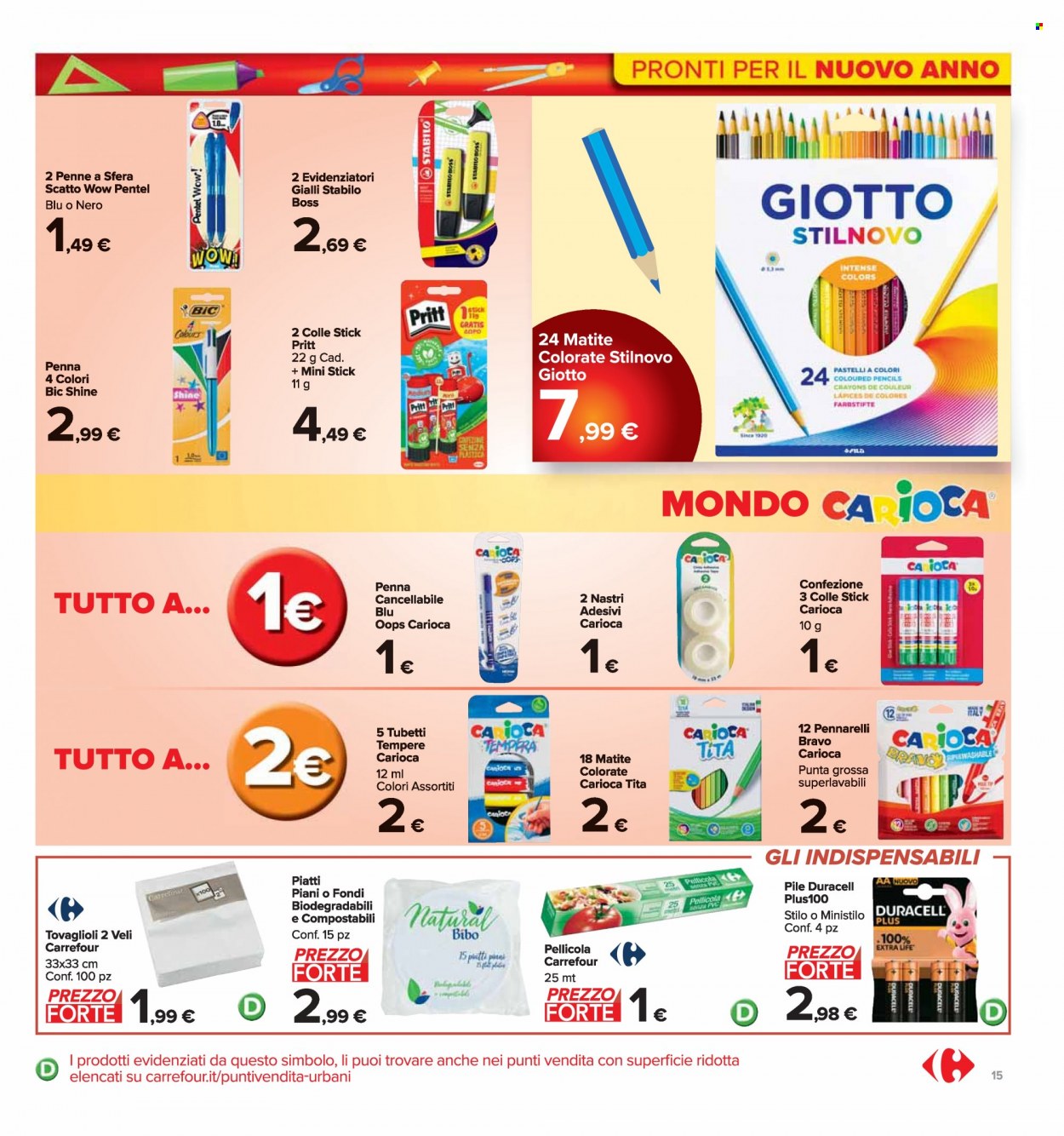 Volantino Carrefour - 21/8/2023 - 31/8/2023. Pagina 15