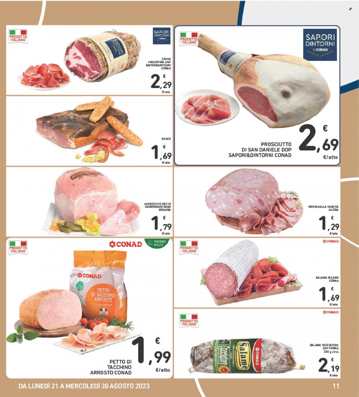 Volantino Spazio Conad - 21/8/2023 - 30/8/2023. Pagina 11