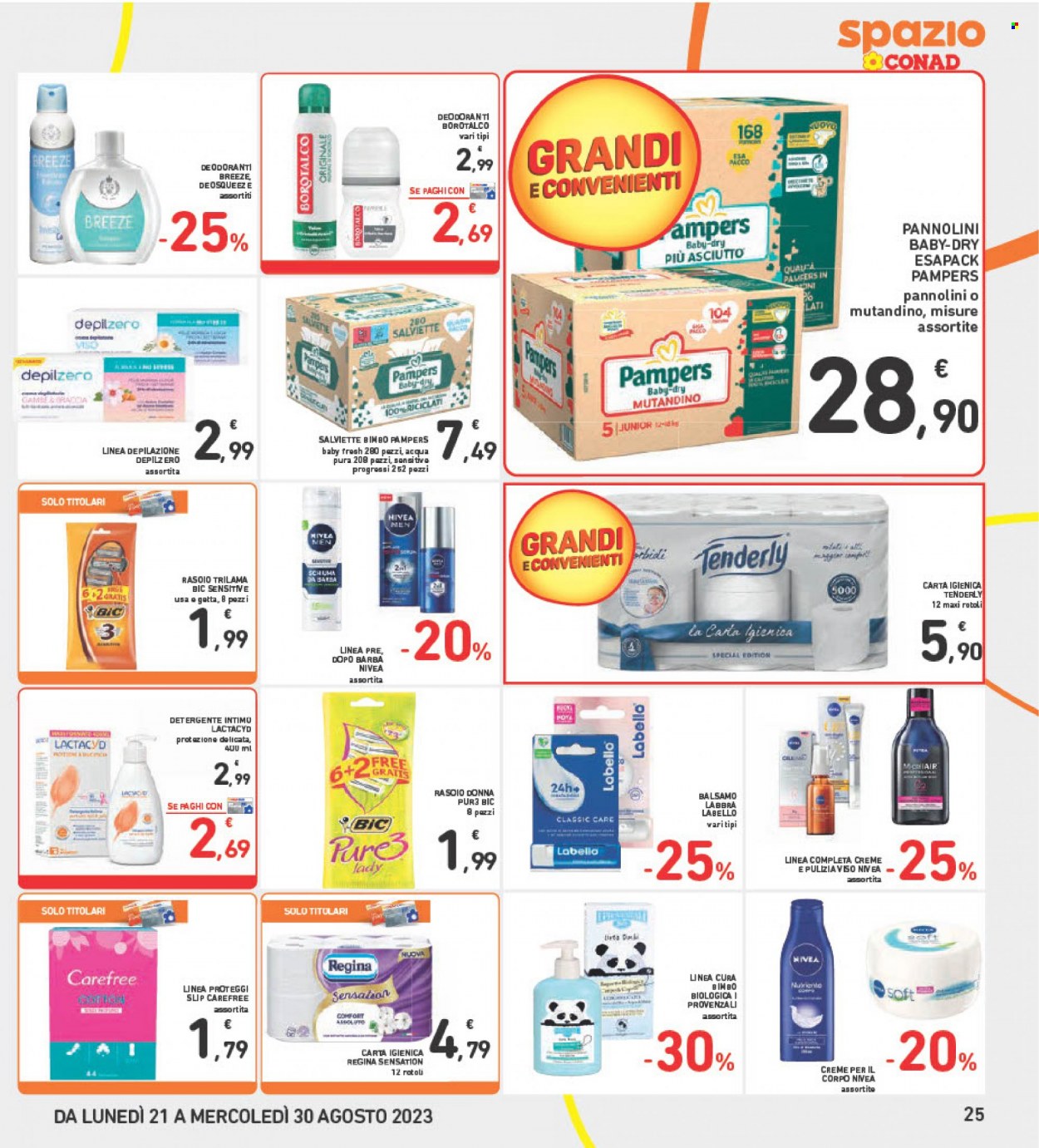 Volantino Spazio Conad - 21/8/2023 - 30/8/2023. Pagina 25