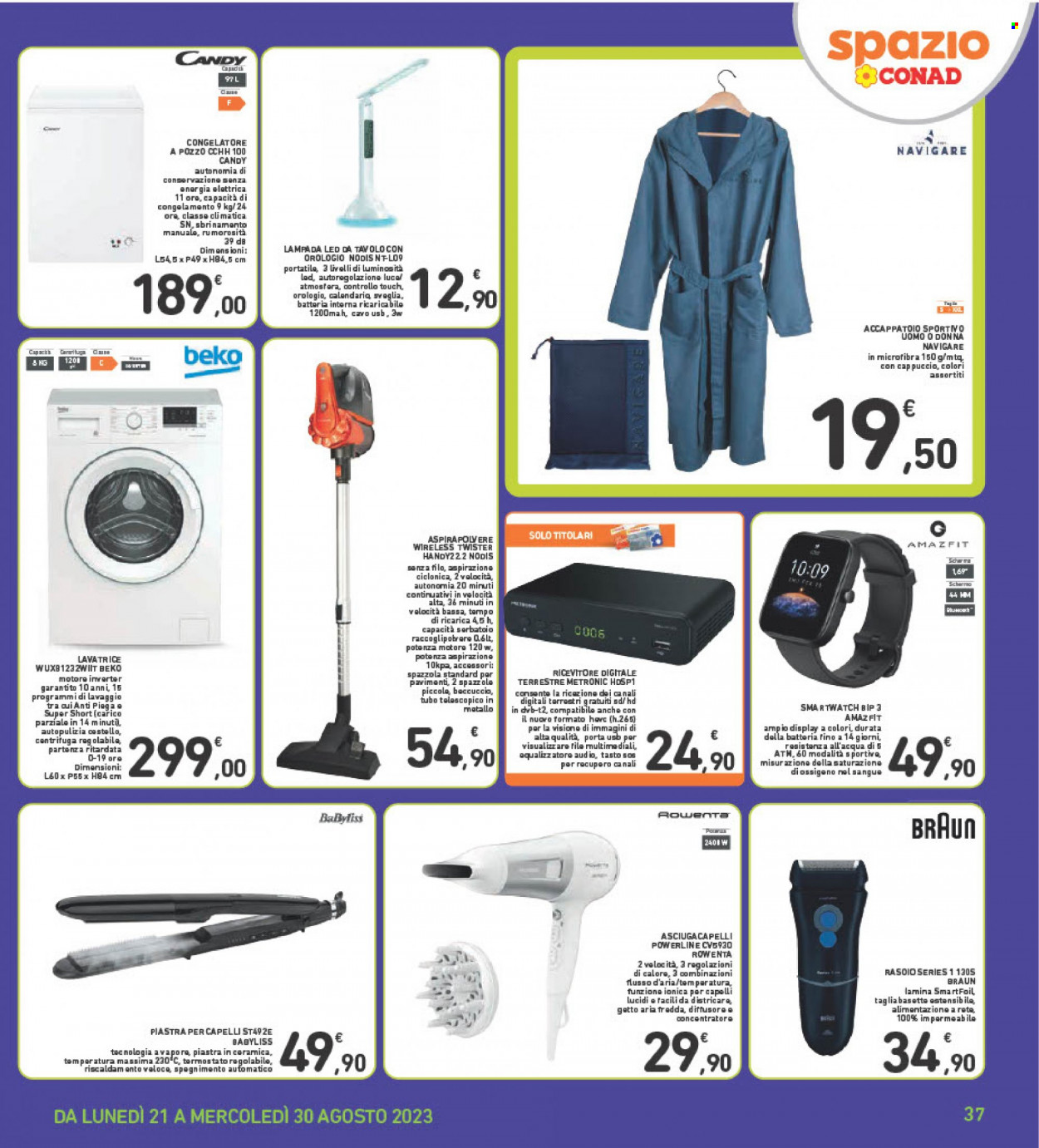 Volantino Spazio Conad - 21/8/2023 - 30/8/2023. Pagina 37