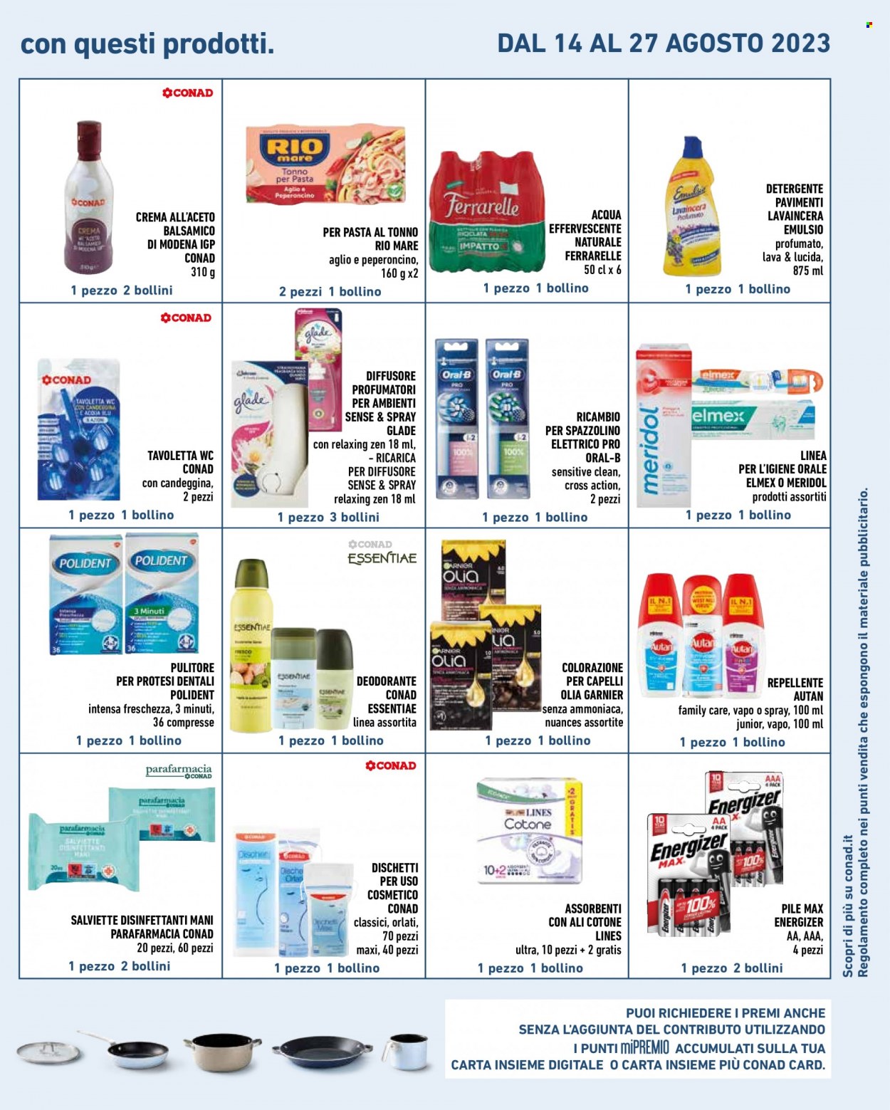 Volantino Conad City - 18/8/2023 - 24/8/2023. Pagina 9
