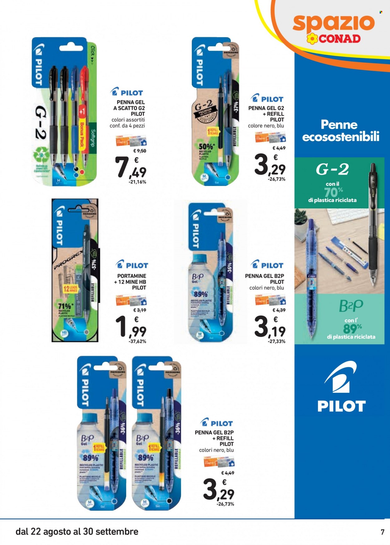 Volantino Spazio Conad - 22/8/2023 - 30/9/2023. Pagina 7