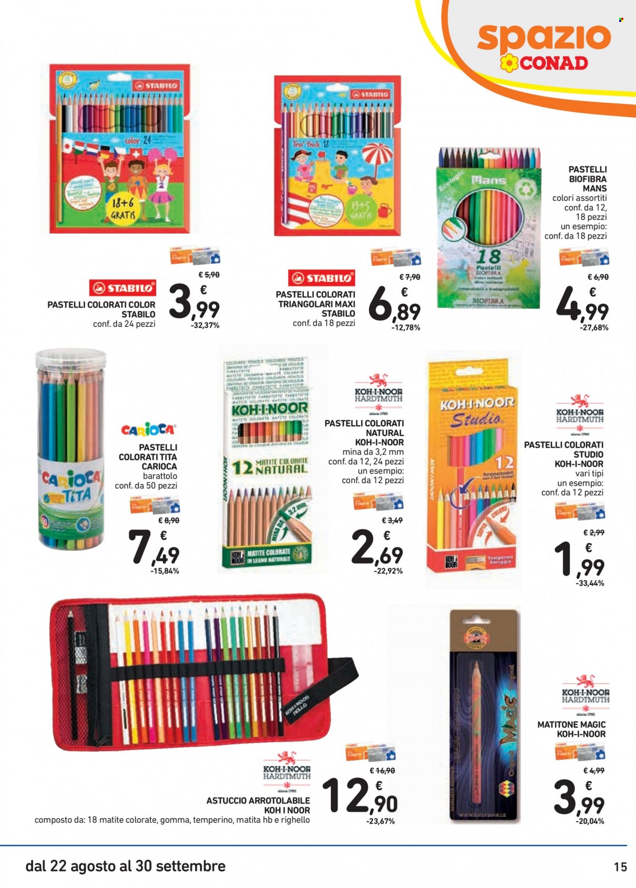 Volantino Spazio Conad - 22/8/2023 - 30/9/2023. Pagina 15