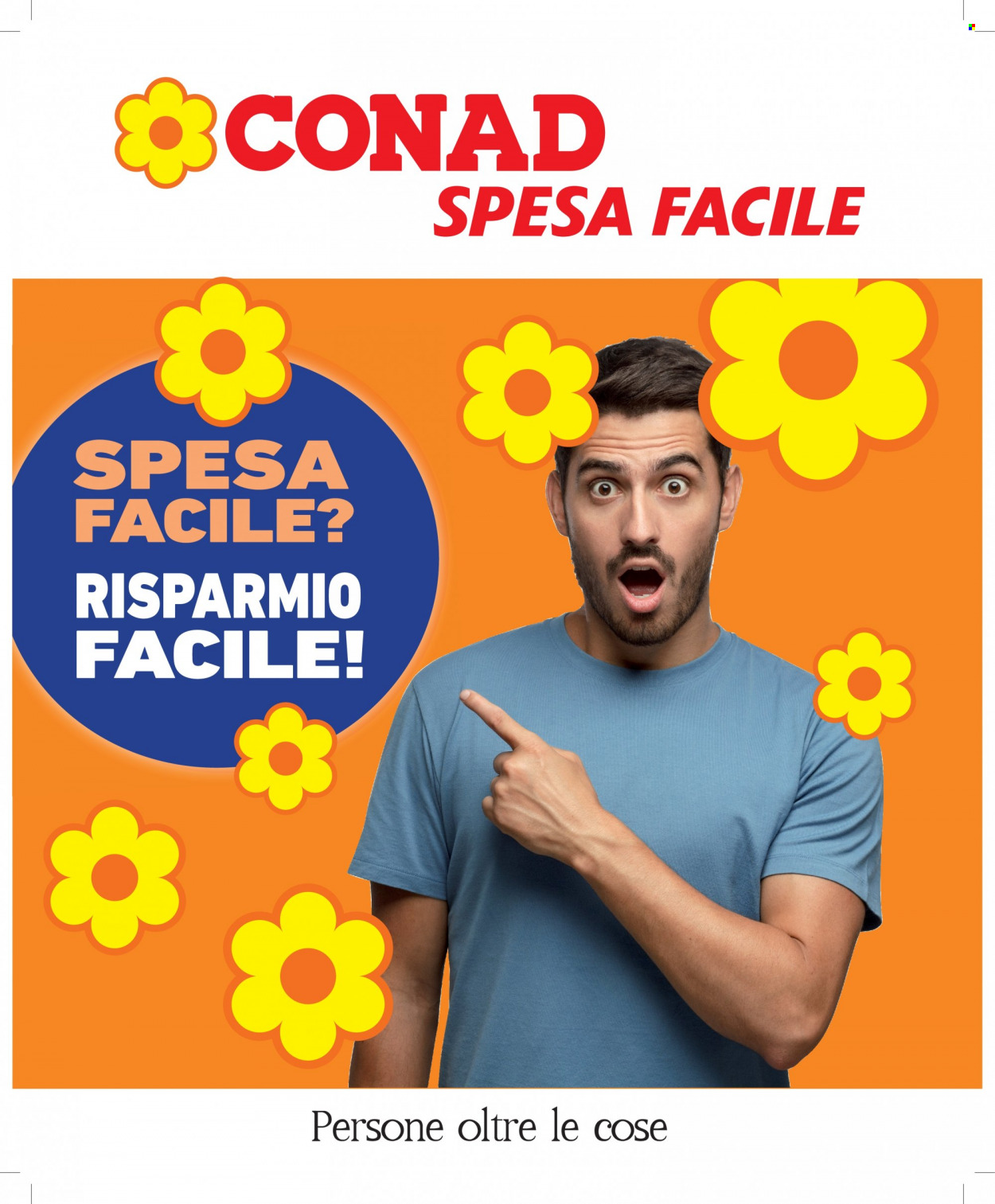 Volantino Spesa Facile Conad - 1/8/2023 - 31/8/2023. Pagina 1