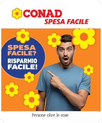 Volantino Spesa Facile Conad - 1/8/2023 - 31/8/2023.