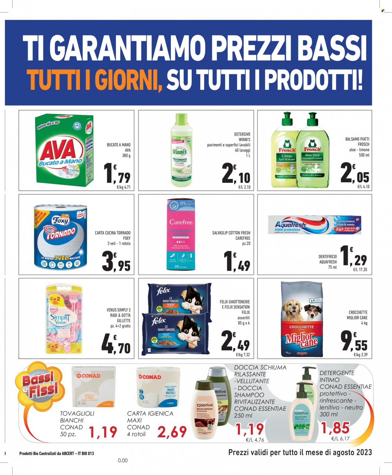 Volantino Spesa Facile Conad - 1/8/2023 - 31/8/2023. Pagina 11
