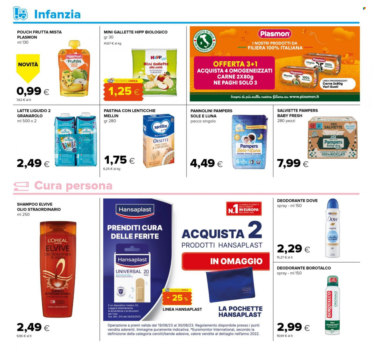 Volantino Oasi - 19/8/2023 - 31/8/2023. Pagina 22