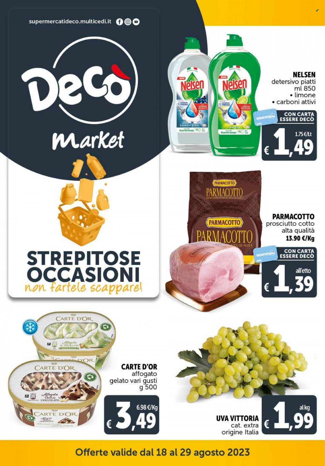 Volantino Deco - 18/8/2023 - 29/8/2023. Pagina 1