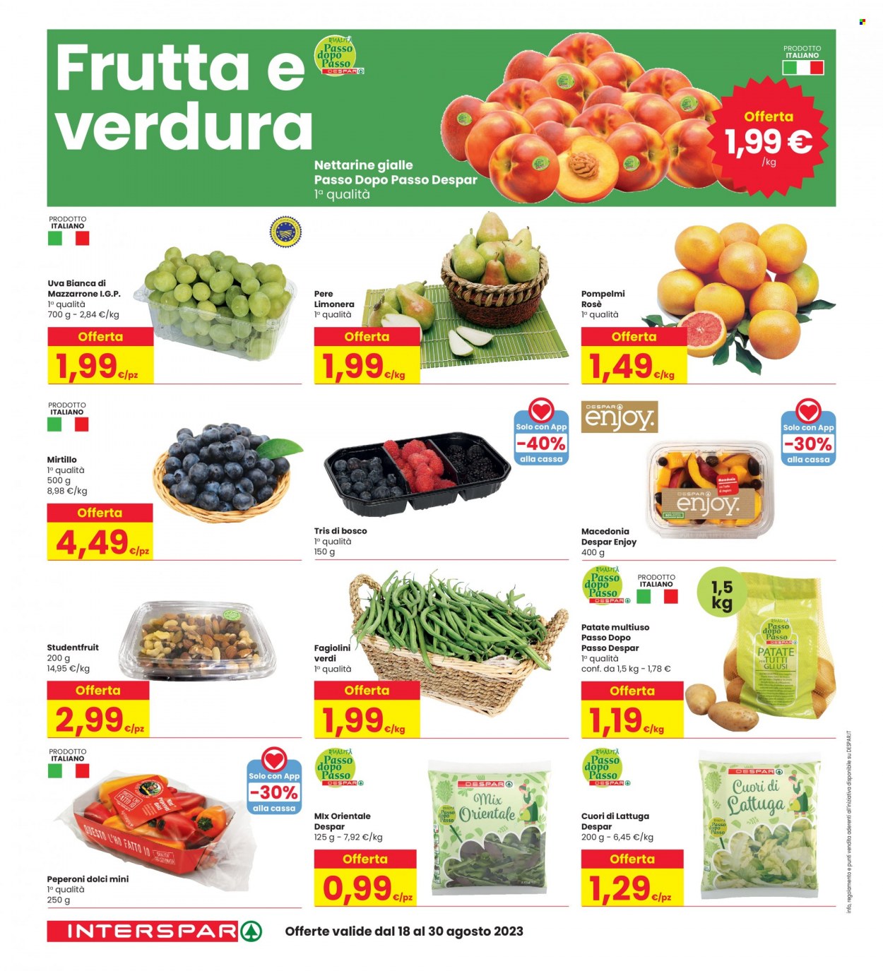 Volantino Interspar - 18/8/2023 - 30/8/2023. Pagina 8