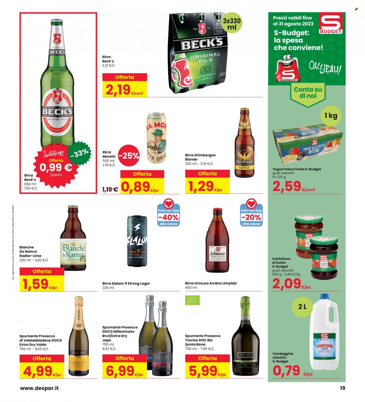 Volantino Interspar - 18/8/2023 - 30/8/2023. Pagina 19