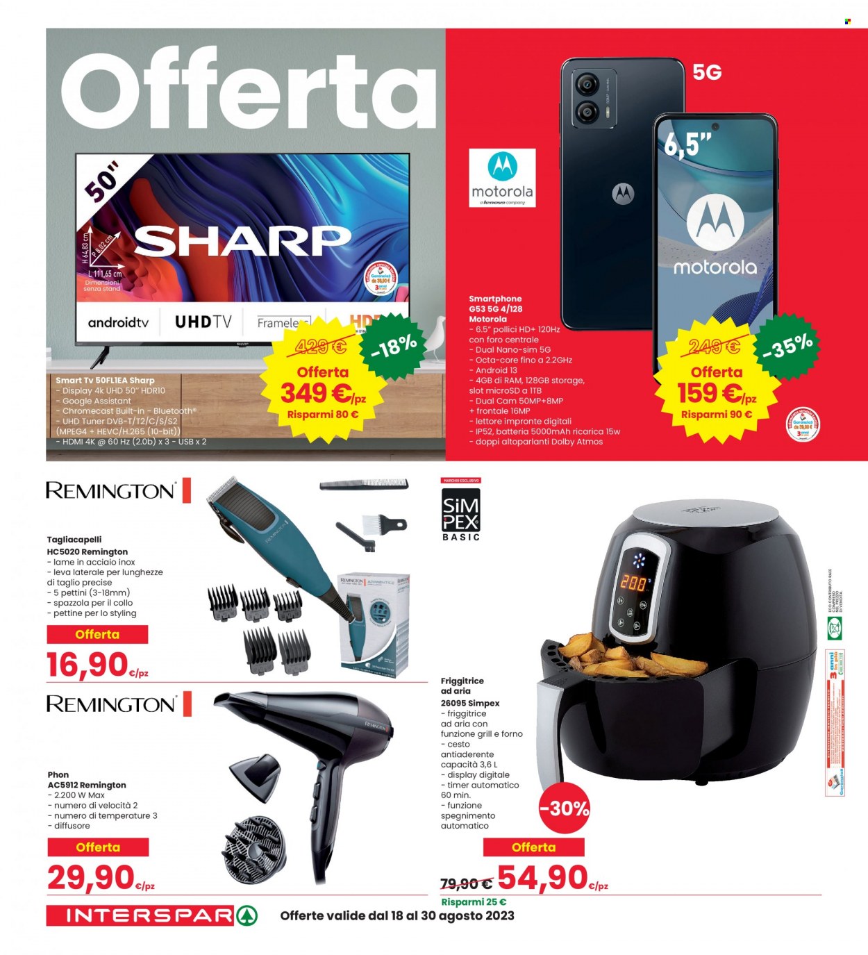 Volantino Interspar - 18/8/2023 - 30/8/2023. Pagina 26
