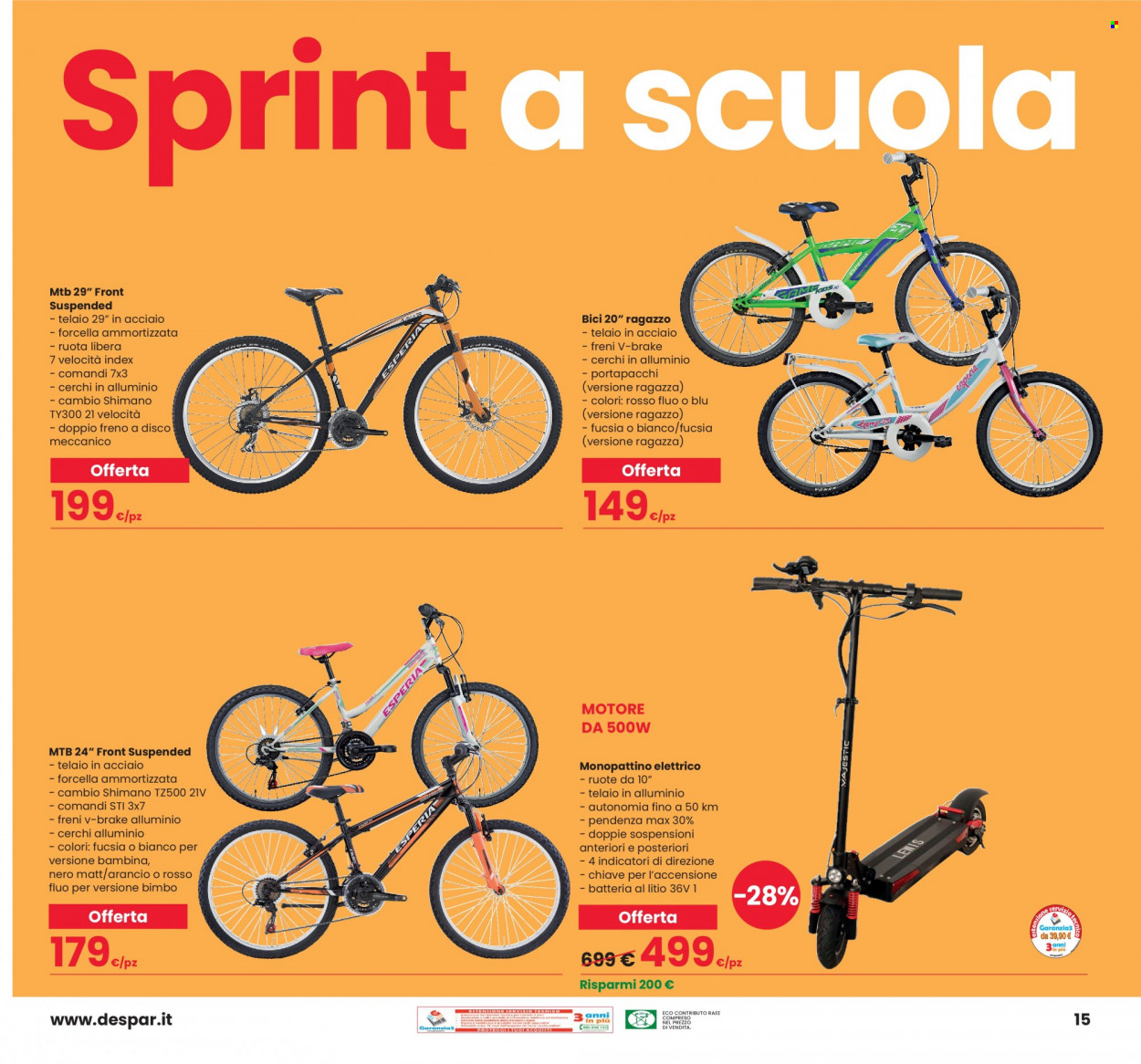 Volantino Interspar - 18/8/2023 - 18/9/2023. Pagina 15