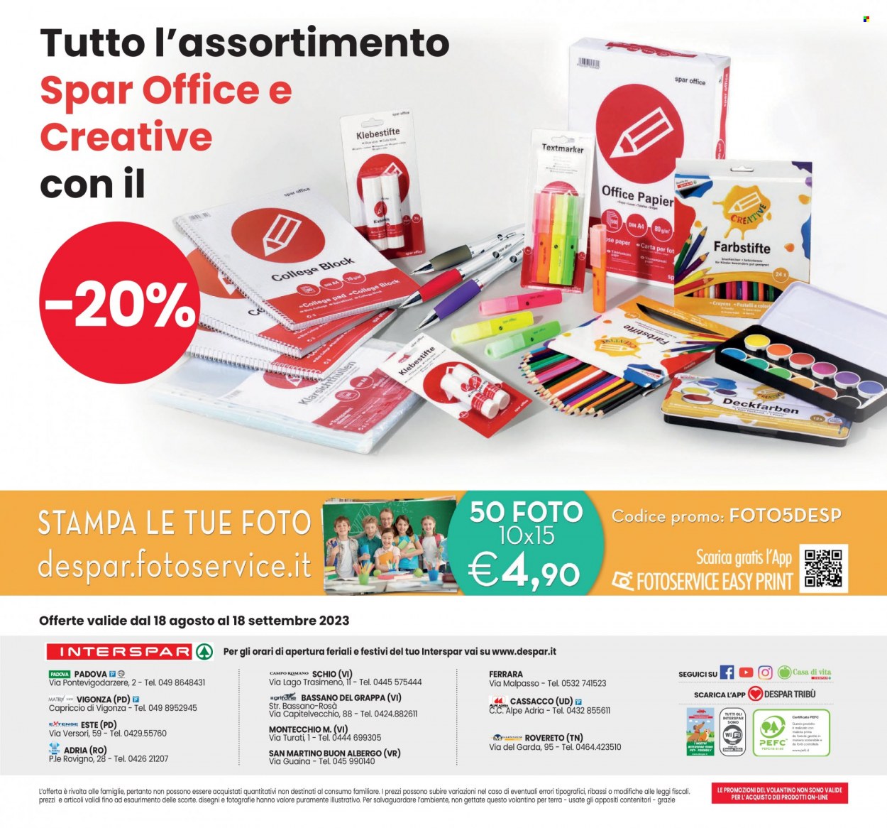 Volantino Interspar - 18/8/2023 - 18/9/2023. Pagina 16