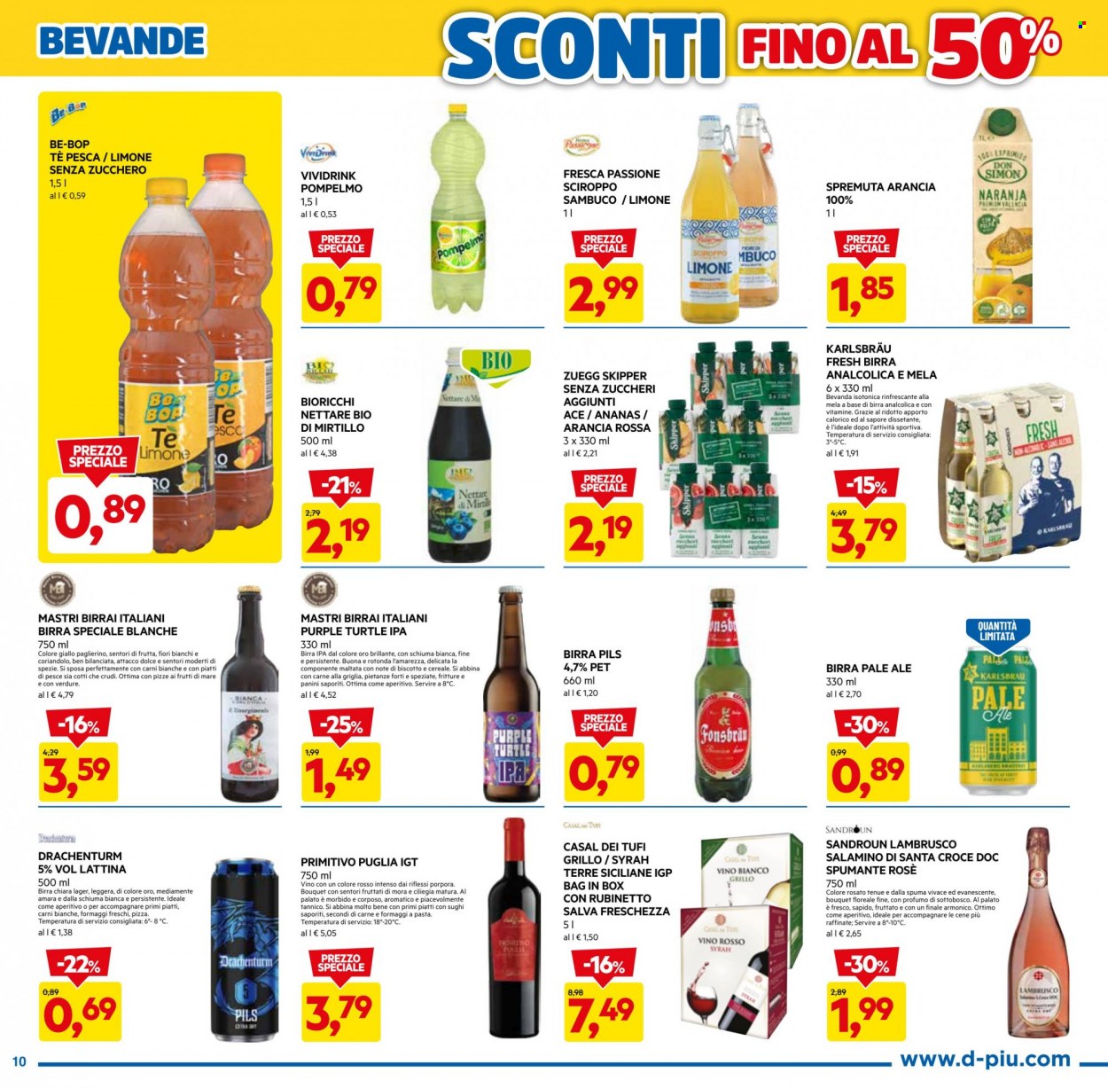 Volantino Dpiù - 21/8/2023 - 3/9/2023. Pagina 10