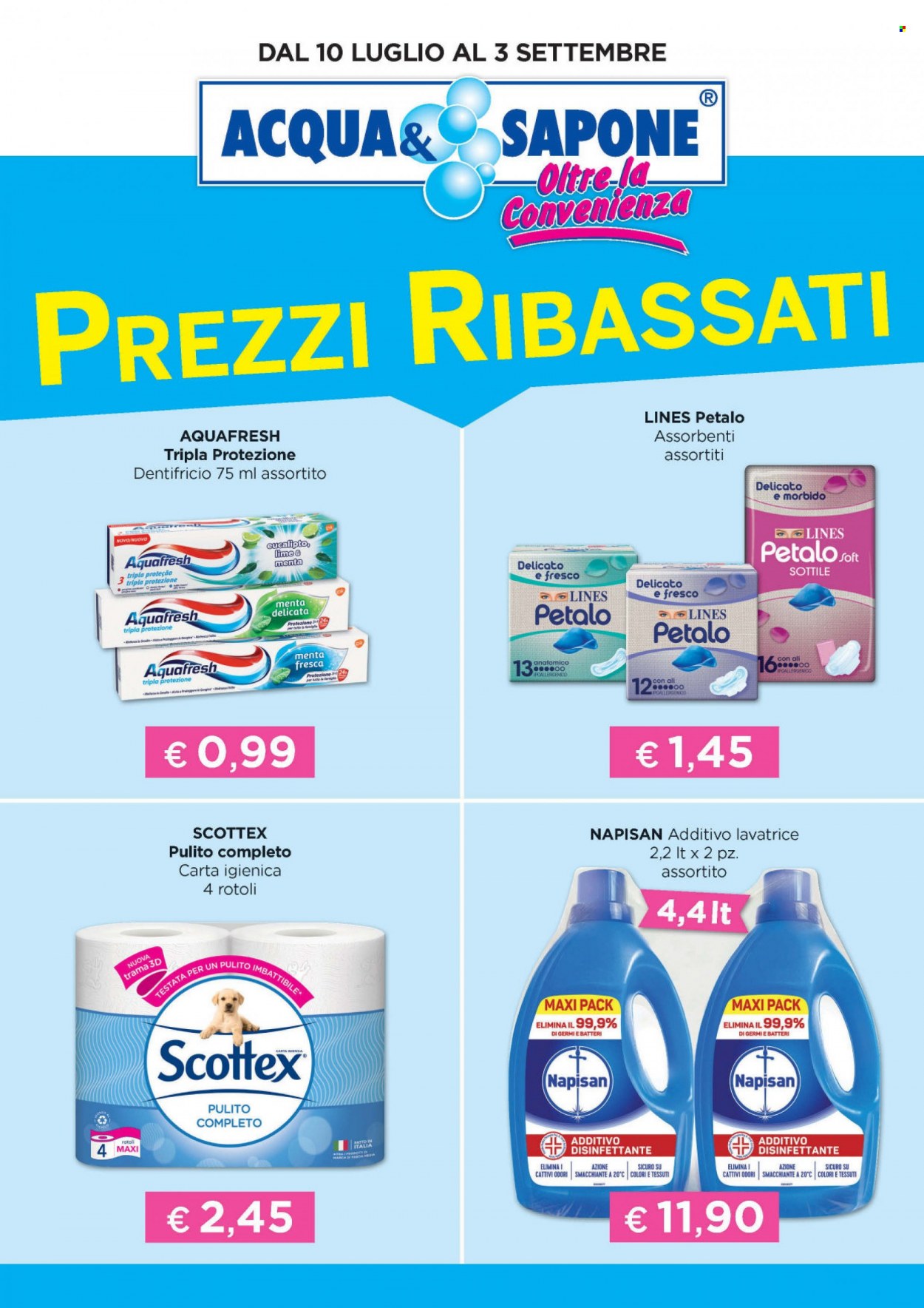 Volantino Acqua & Sapone - 10/7/2023 - 3/9/2023. Pagina 1