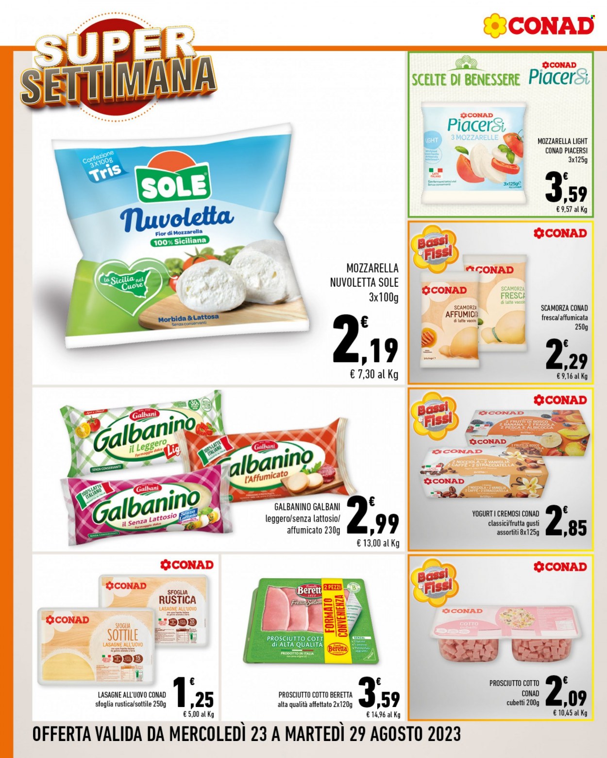 Volantino Conad - 23/8/2023 - 29/8/2023. Pagina 4