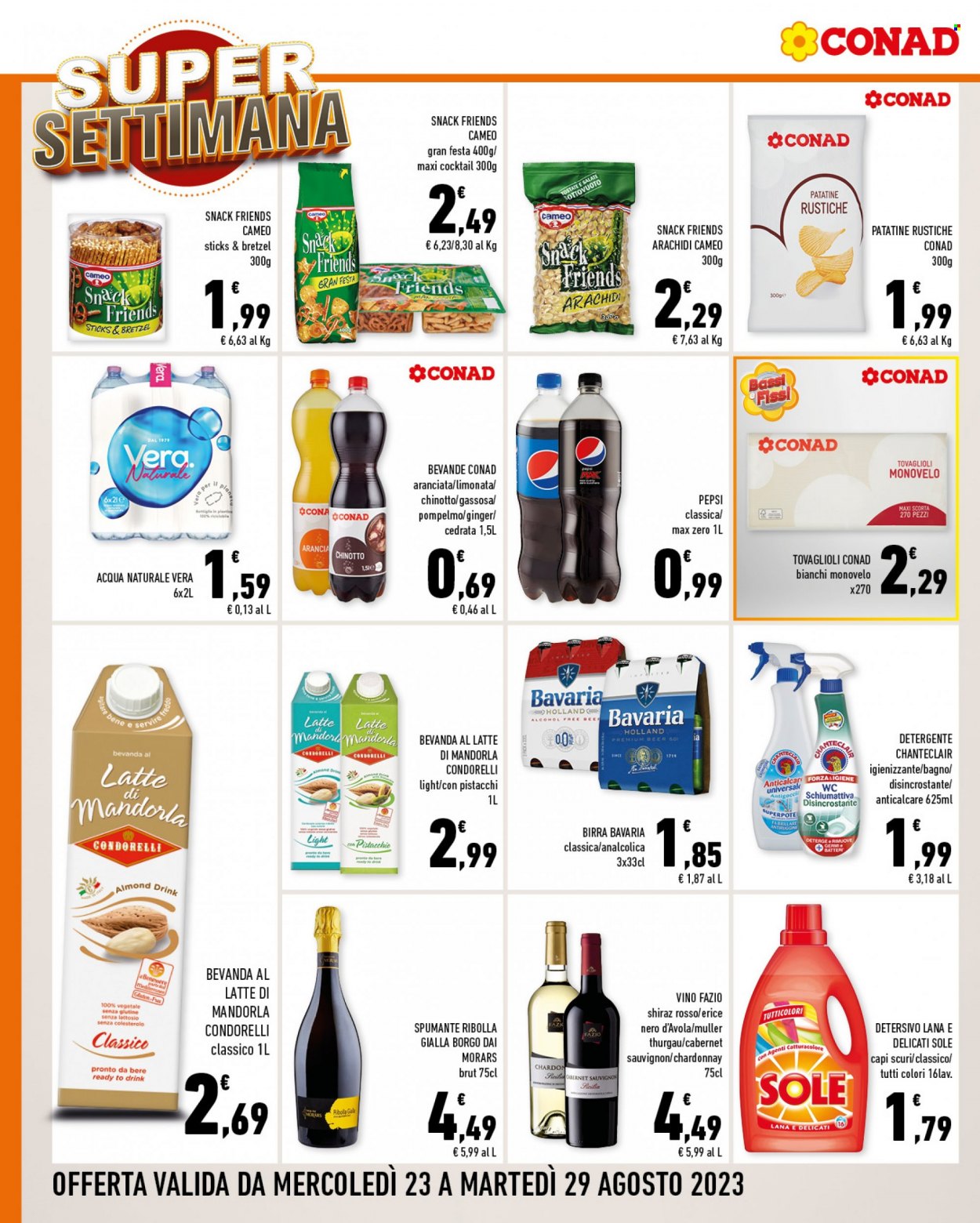 Volantino Conad - 23/8/2023 - 29/8/2023. Pagina 8