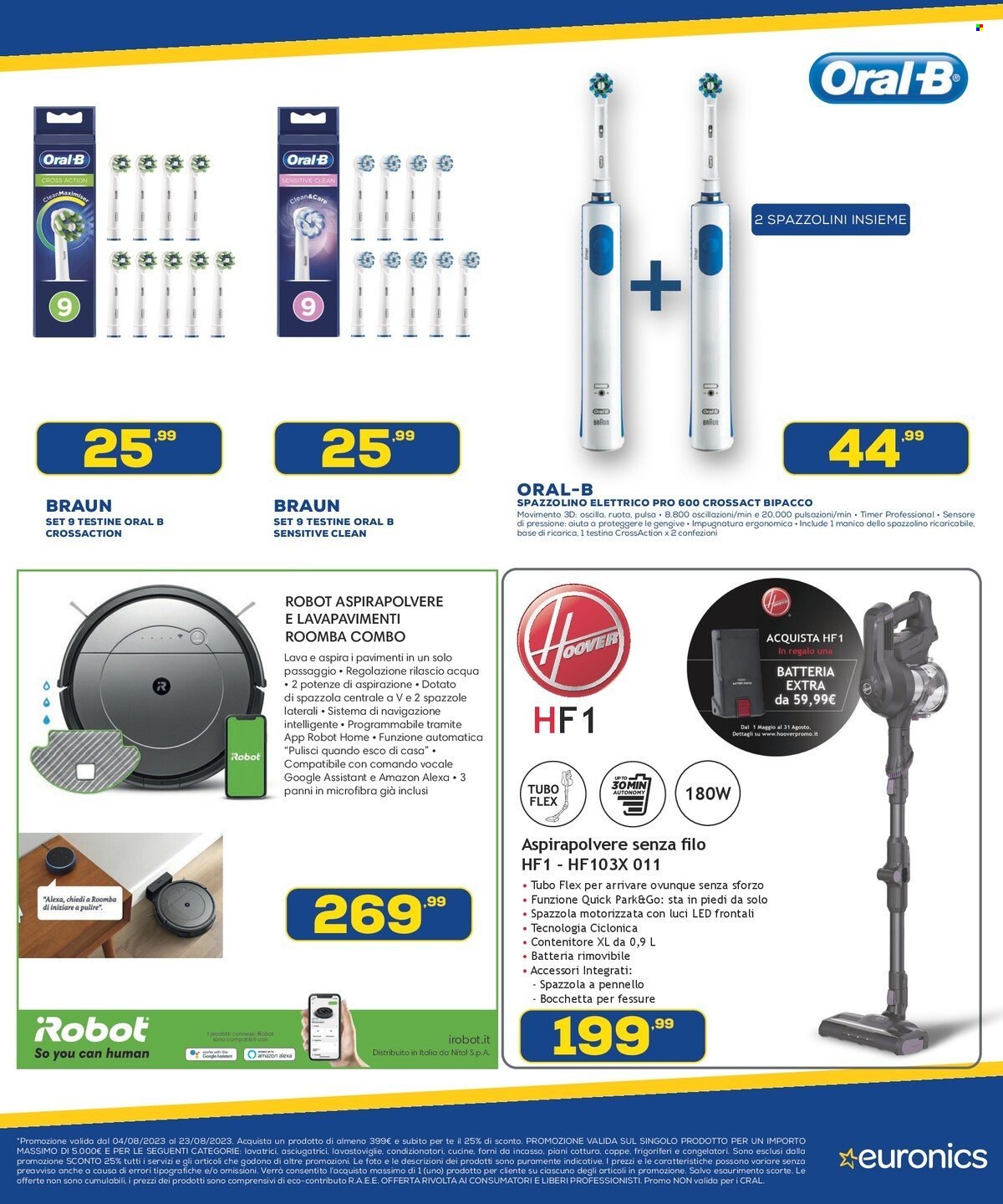 Volantino Euronics - 4/8/2023 - 23/8/2023. Pagina 15