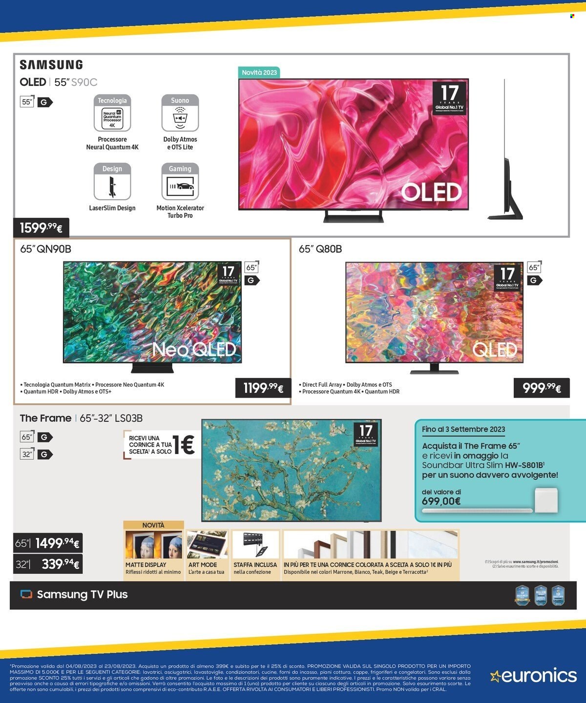 Volantino Euronics - 4/8/2023 - 23/8/2023. Pagina 25