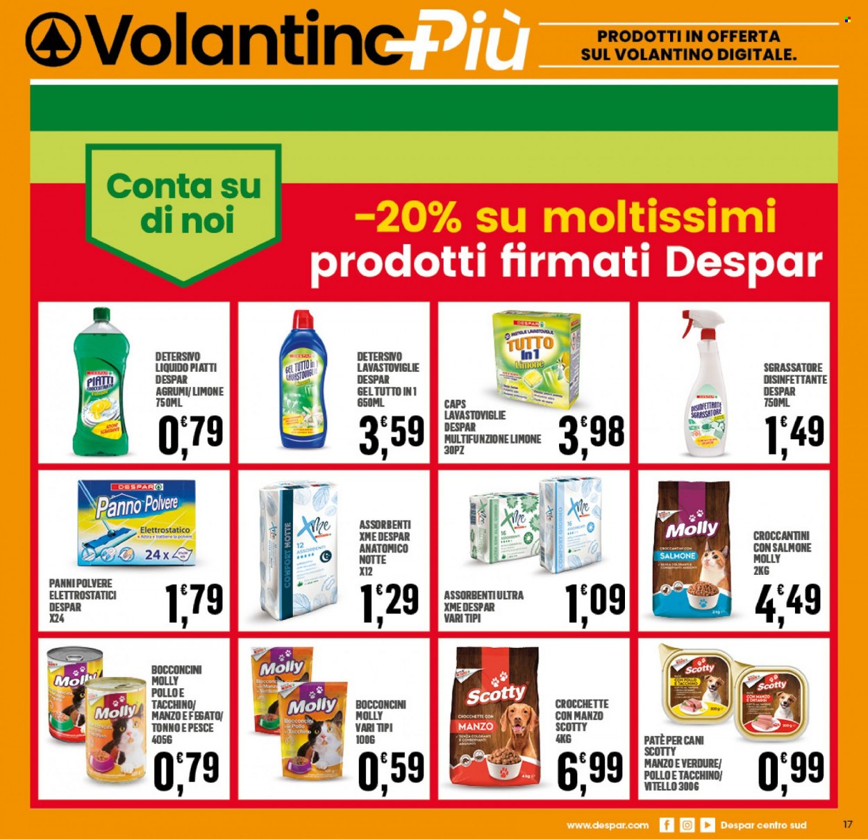 Volantino Despar - 21/8/2023 - 3/9/2023. Pagina 17
