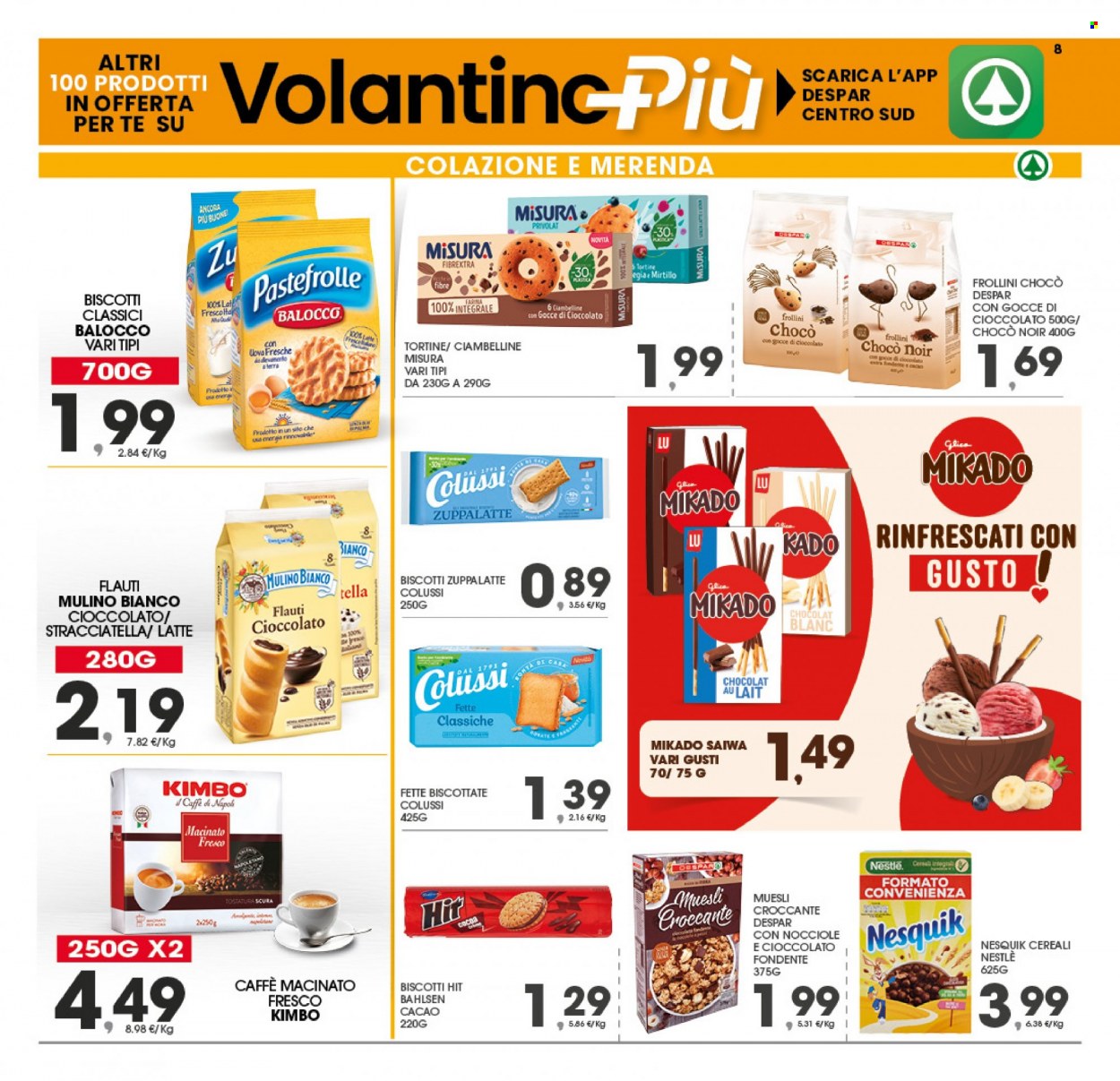 Volantino Eurospar - 21/8/2023 - 3/9/2023. Pagina 8