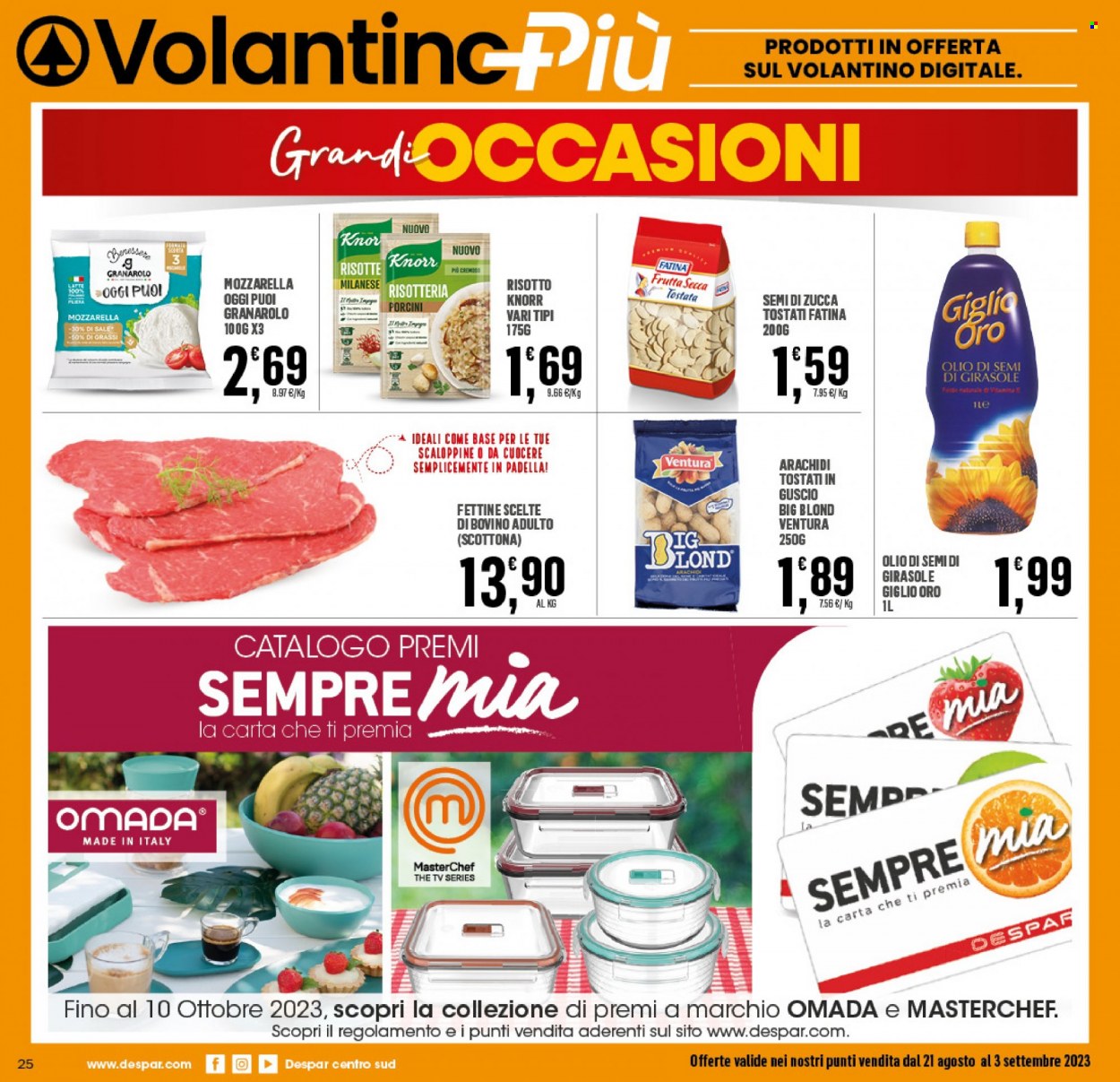 Volantino Eurospar - 21/8/2023 - 3/9/2023. Pagina 25
