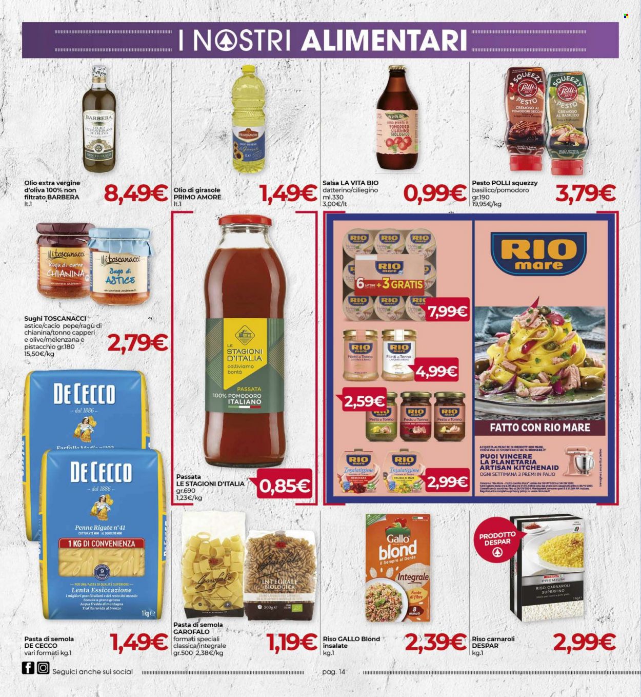 Volantino Eurospar - 21/8/2023 - 31/8/2023. Pagina 14
